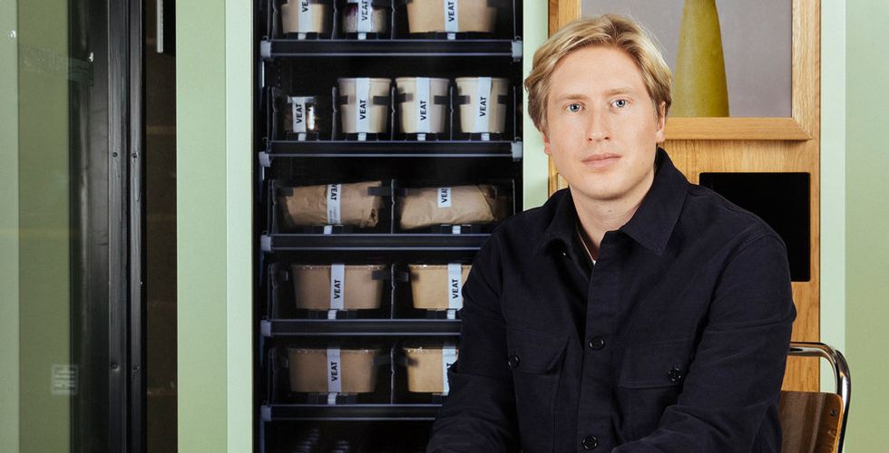 Sveriges första matautomat med växtbaserat