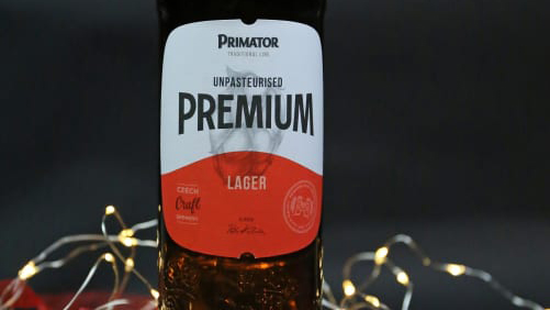 Den 15:e december lanseras Primátor Unpasteurised Premium Lager i en limiterad utgåva på Systembolaget