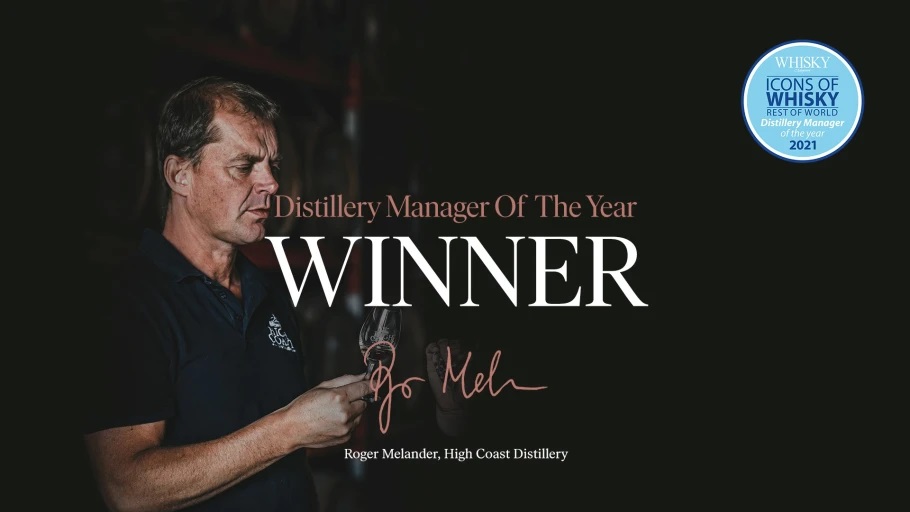 Roger Melander utsedd till Distillery manager of the year