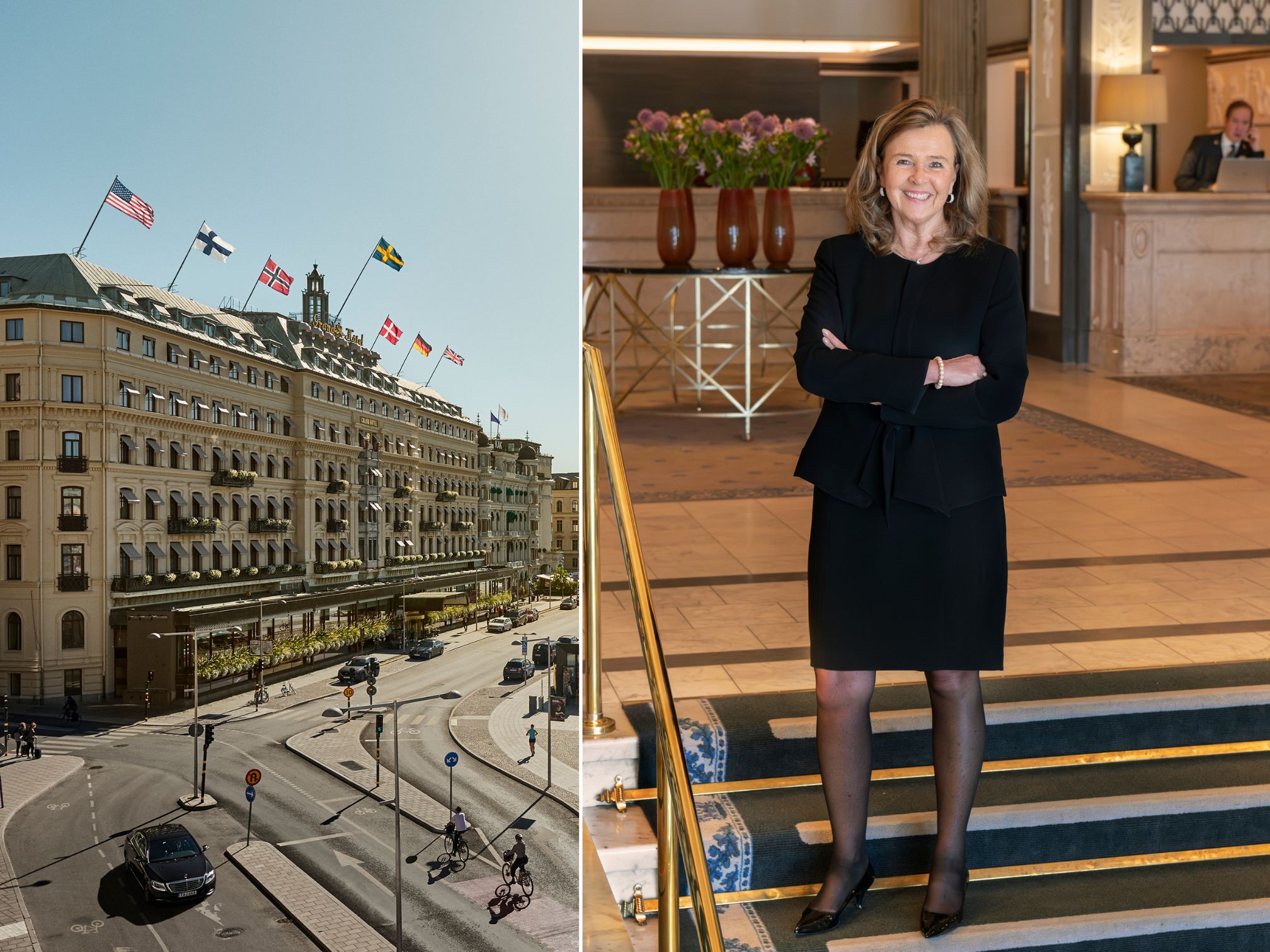 Pia Djupmark, vd Grand Hôtel Stockholm | Fotograf Andy Liffner