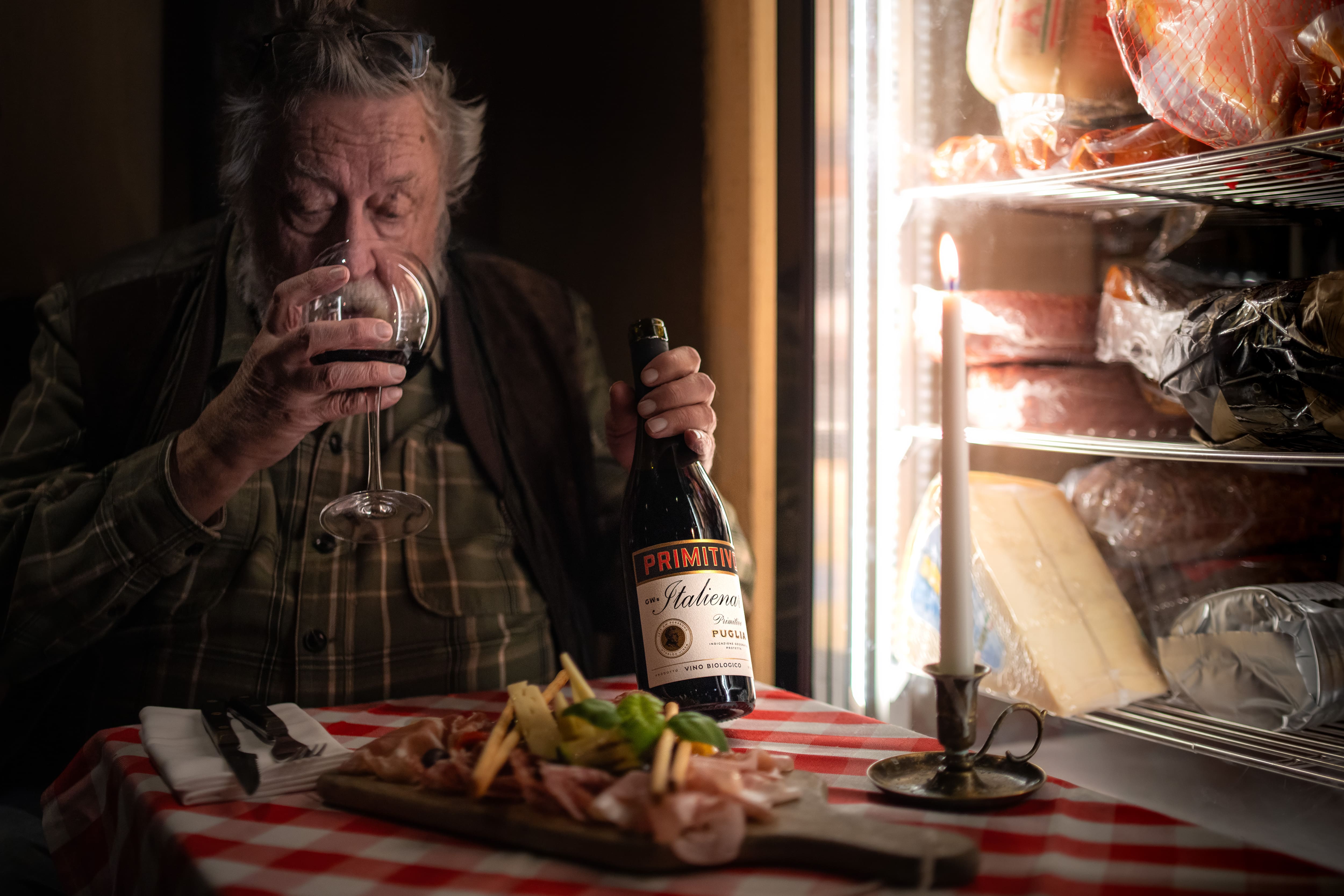 Leif njuter av sitt nya vin | Foto Pressbild