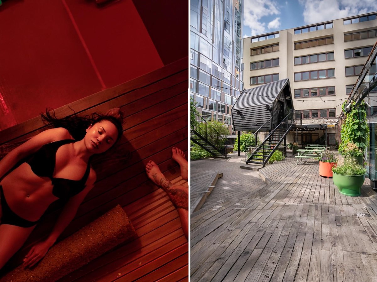 The Sacred Sauna, Mood Terrass – där stadspuls möter stillhet