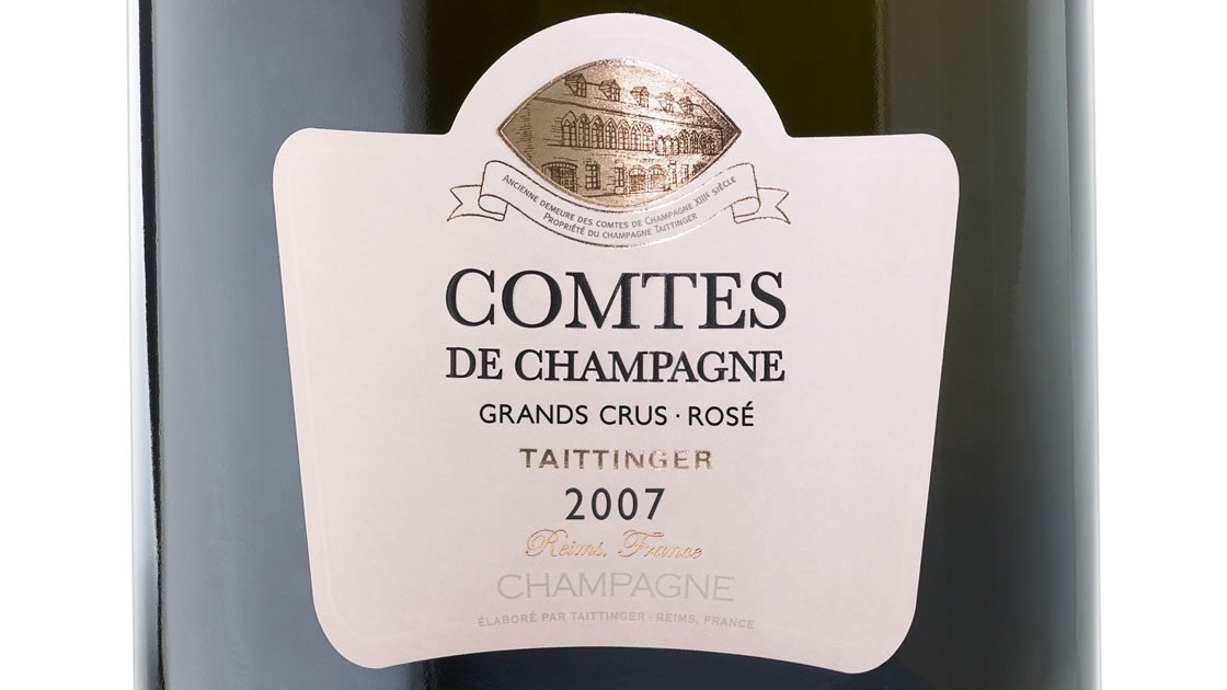 Återlansering av Taittingers mest sällsynta vin; Comtes de Champagne Rosé