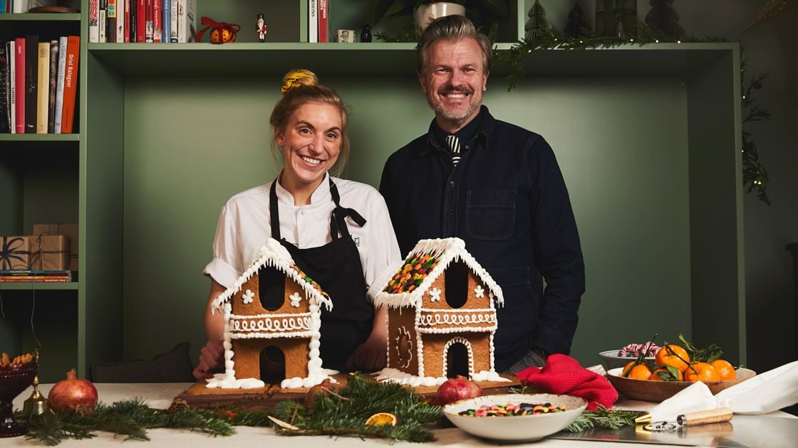 Thomas Sandell designar Årets Pepparkakshus 2021