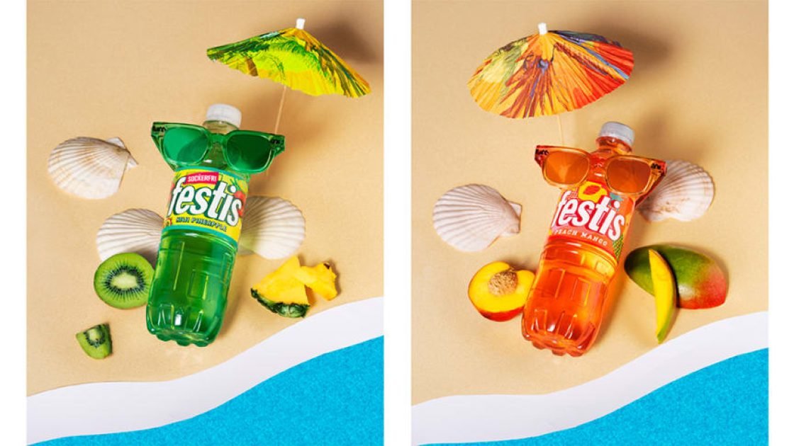 Festis-familjen utökas med nya somriga smaker – Peach Mango och sockerfria Kiwi Pineapple