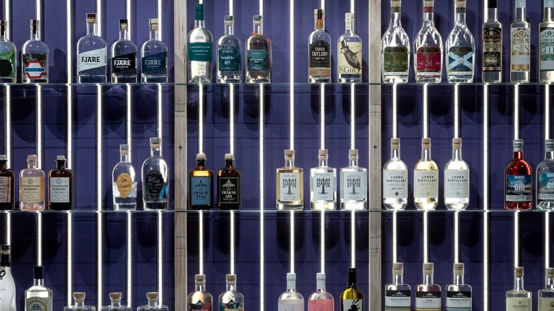 Ginboom i Sverige och på Spritmuseum