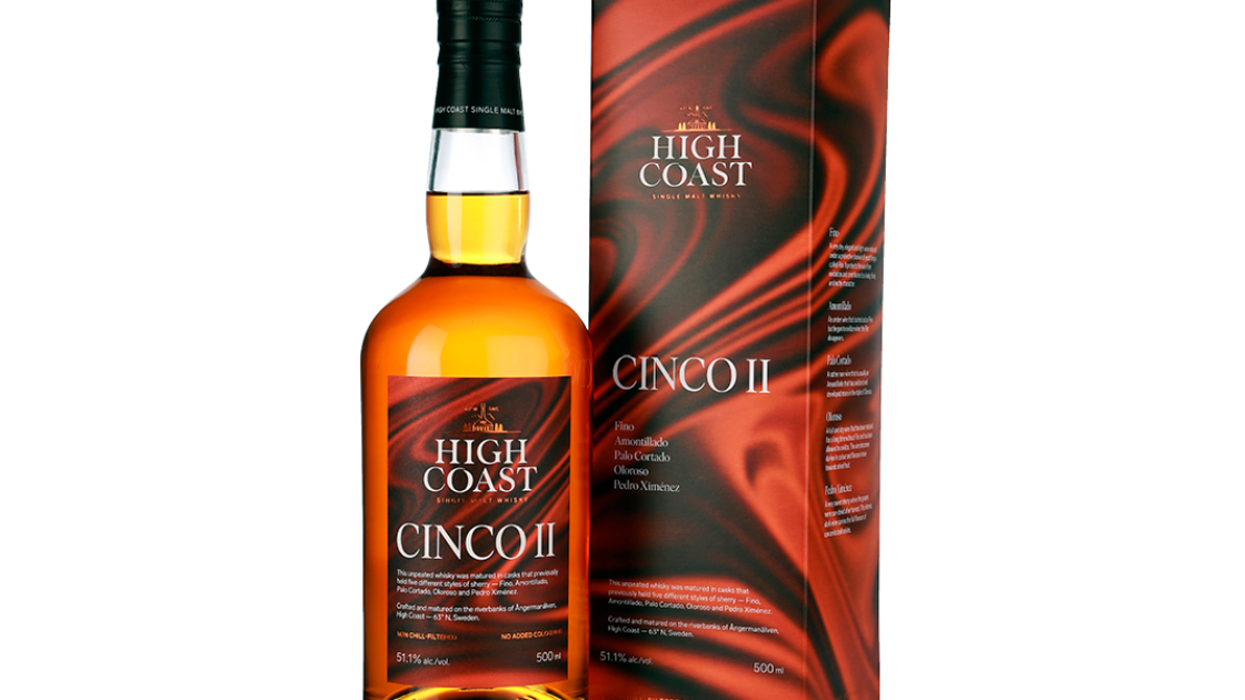 High Coast Whisky sherrylagrad Cinco II Mattrender 2023 Foto Pressbild