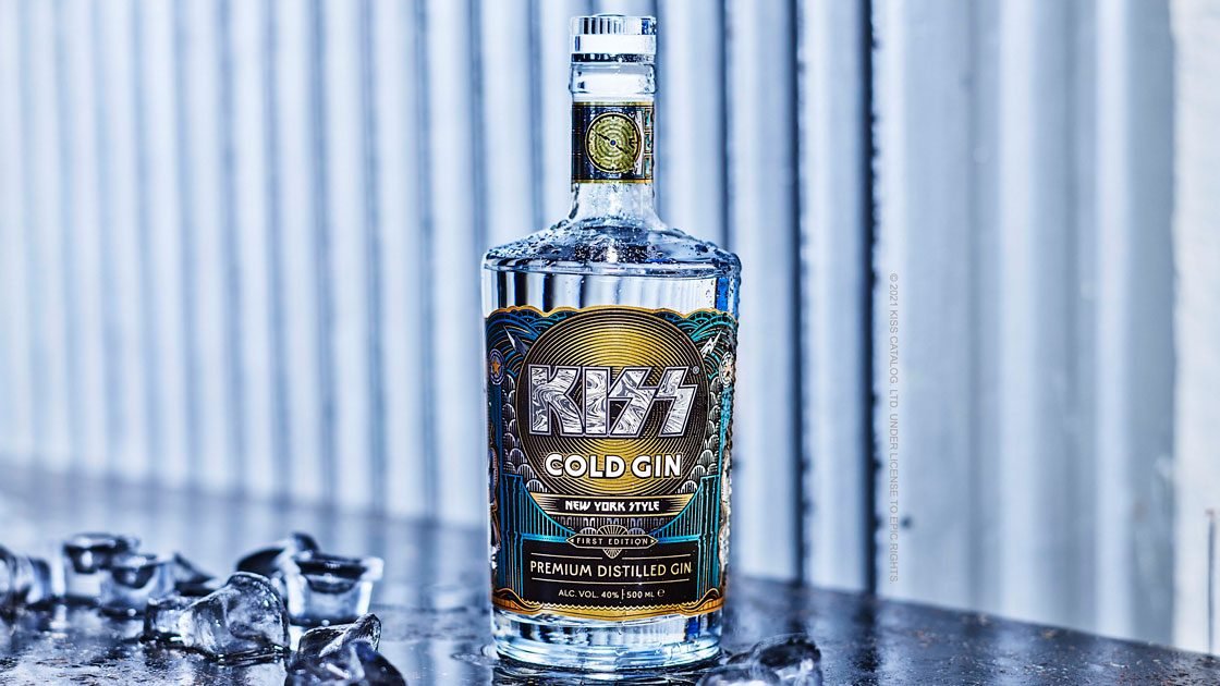 The Hottest Band on The Planet lanserar nu KISS COLD GIN