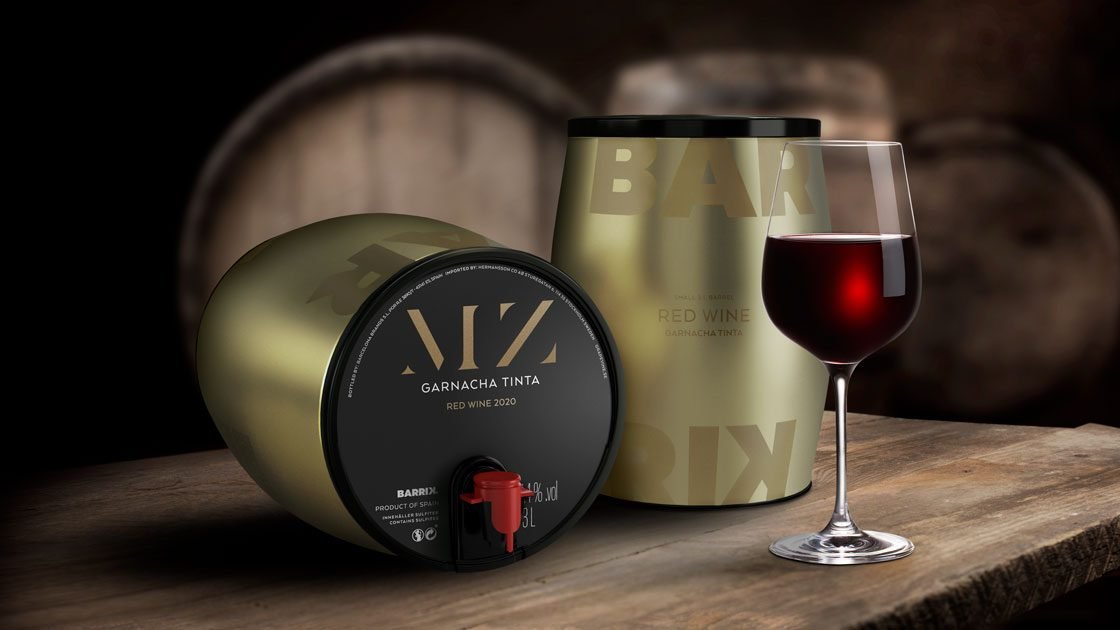 MZ Barrik by Måns Zelmerlöw, ny vinlansering i unik förpackning