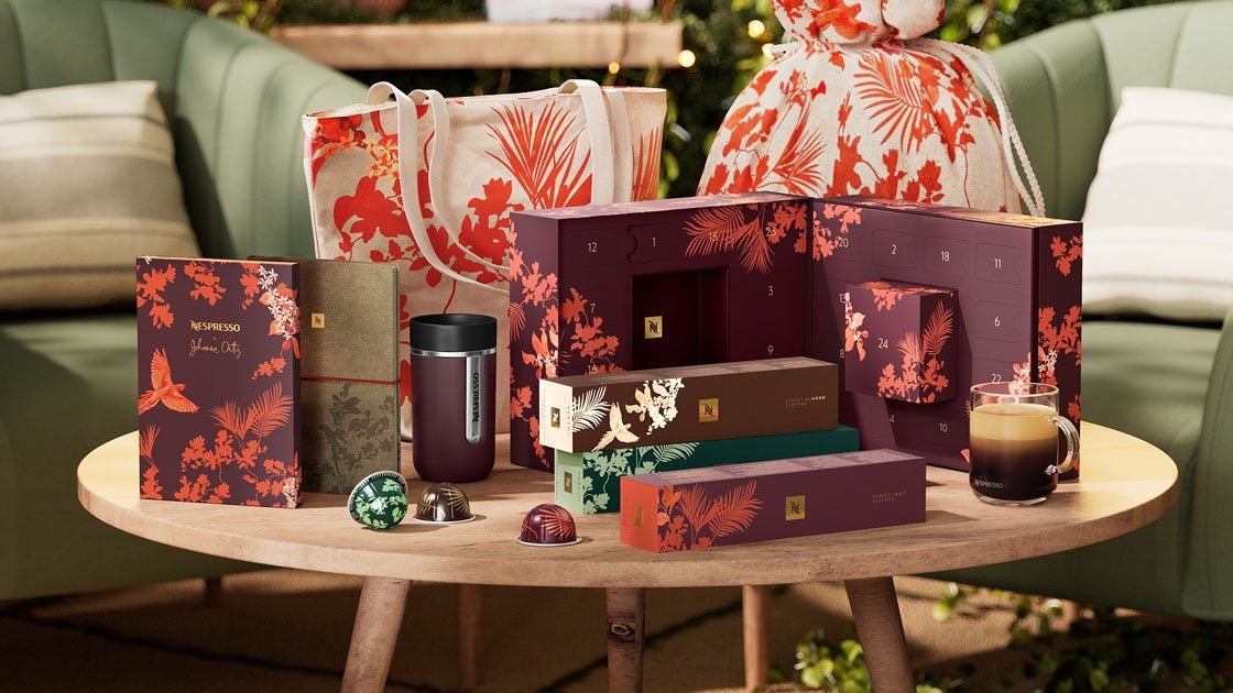 Nespresso och Johanna Ortiz lanserar julkaffe med inspiration från regnskogen