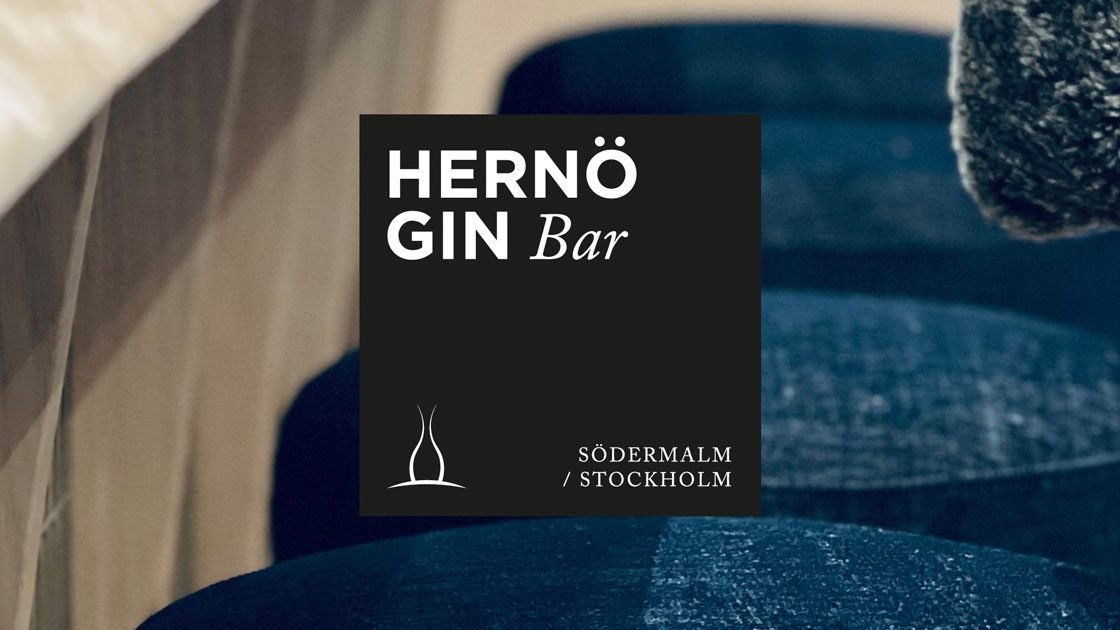 Hernö Gin Bar öppnar nästa fredag i Stockholm