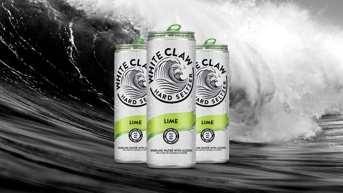 Internationella succén White Claw Hard Seltzer har kommit till Sverige