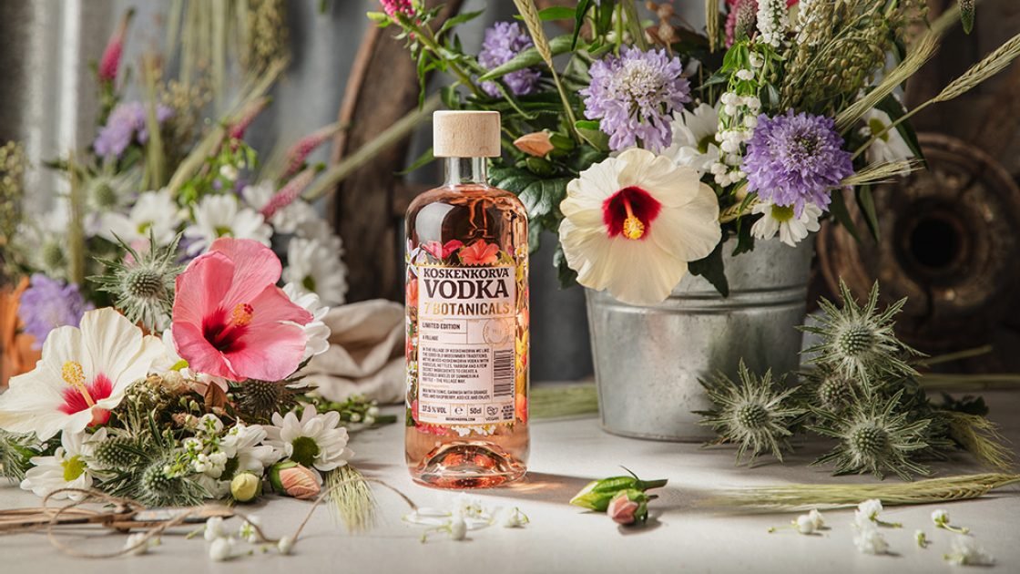 Årets upplaga av Koskenkorva 7 Botanicals